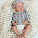 KEIUMI Reborn Baby Dolls – Birthday and Christmas Gift for Kids, 19 inch Full Body Silicone Realistic Baby Girl with Acrylic Eyes, Premium Hand-Painted Finish, Includes Outfit and Accessories, Gift for Girls 3+