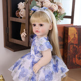 Lifelike KEIUMI Cherish reborn doll with soft touch vinyl skin.