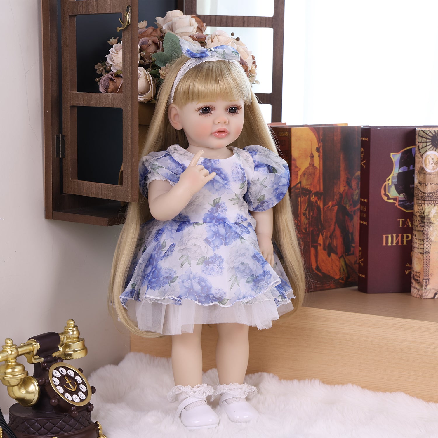 KEIUMI Cherish baby doll showing realistic details on limbs.