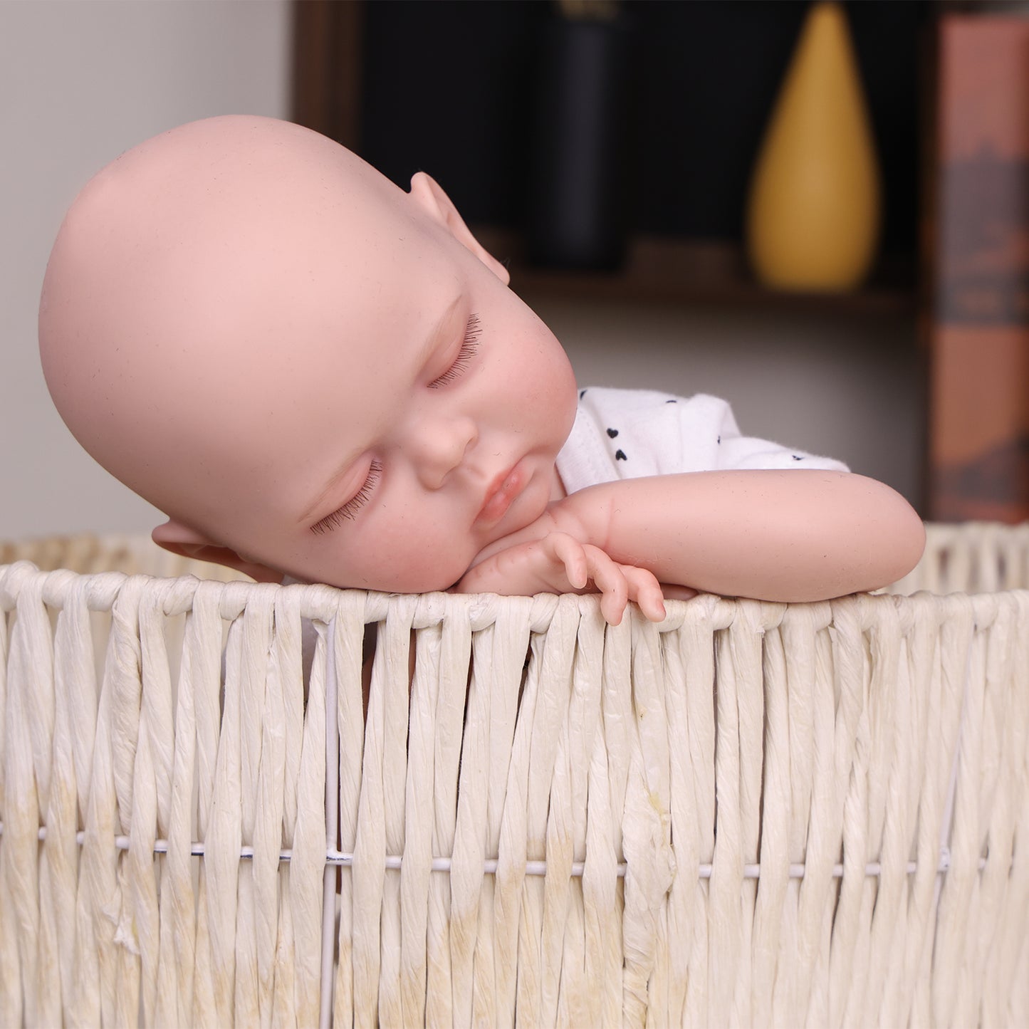 KEIUMI Gracie 18 inch Realistic Solid Silicone Sleeping Baby Girl – A Sweet Gift for Cherished Moments