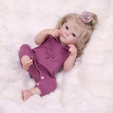 KEIUMI Willow Lifelike Reborn Baby Doll, Blonde Hair, Blue Eyes