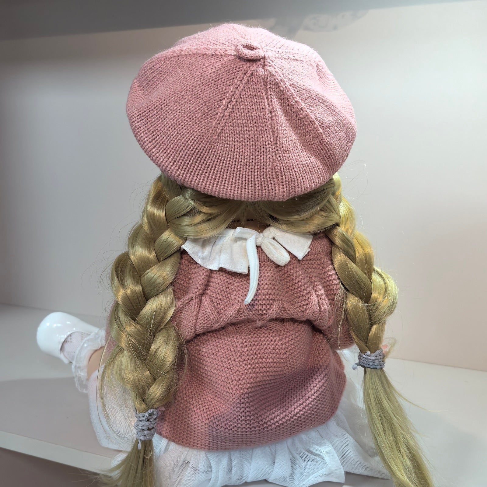 22 Inch Full Body Silicone Realistic Baby Girl with Long Brown Hair & Princess Style, Gravity-Sensing, Gift for Girls 3+